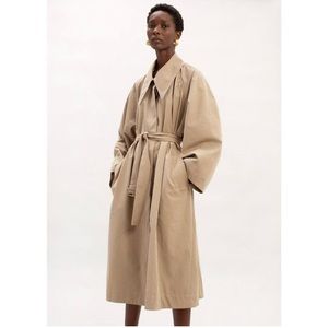 Frankie Shop cocoon trench coat one size